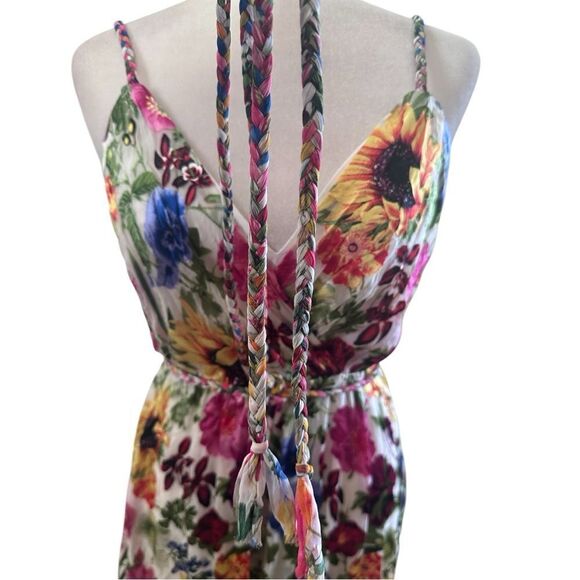 NWTs Alice + Olivia Samantha Wrap Belted Maxi Dress - Picture 5 of 12